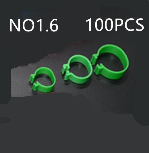 100 Pcs Poultry Pedal Rings