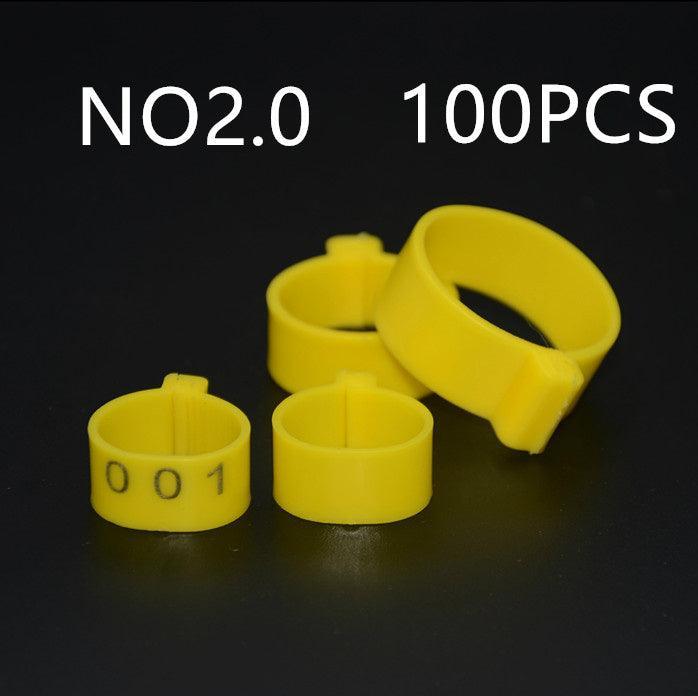 100 Pcs Poultry Pedal Rings