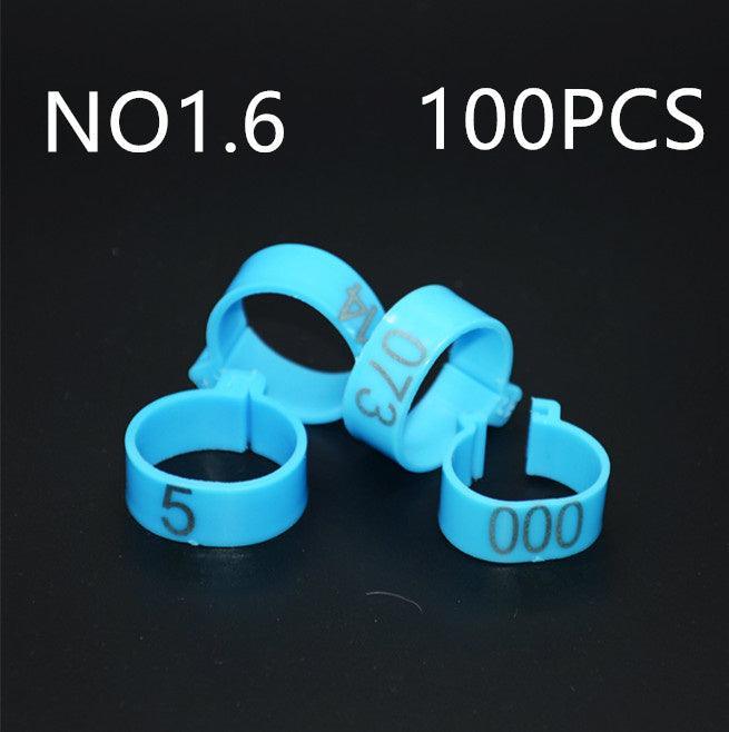 100 Pcs Poultry Pedal Rings