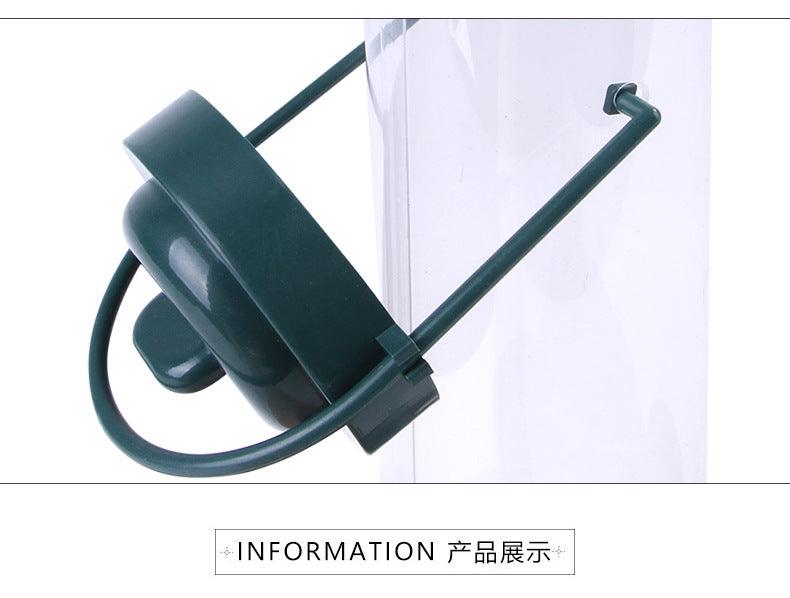 Outdoor Hanging Bird Feeder - Stylish Garden Decoration For Plastic Birds Food Dispensing