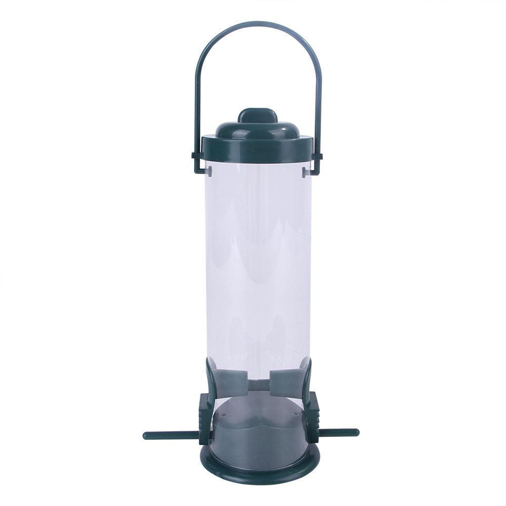 Outdoor Hanging Bird Feeder - Stylish Garden Decoration For Plastic Birds Food Dispensing