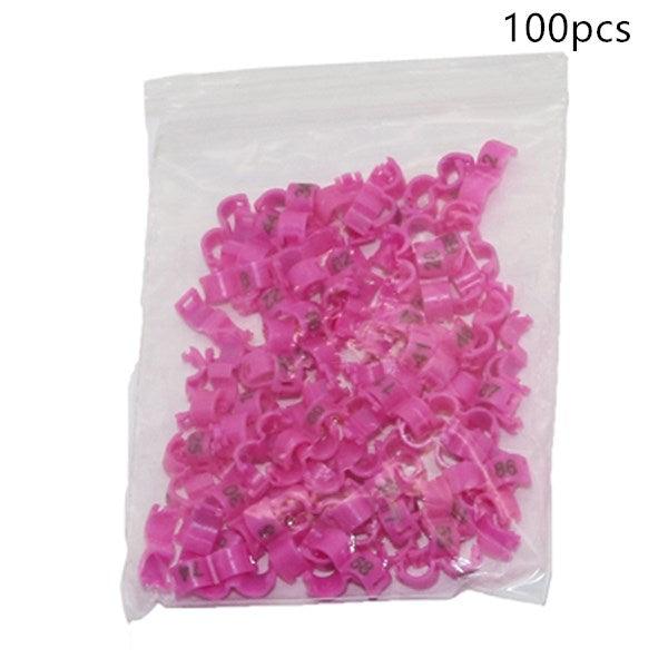 Vibrant Bird Foot Ring Assortment - Enhance Your Avian Collection!