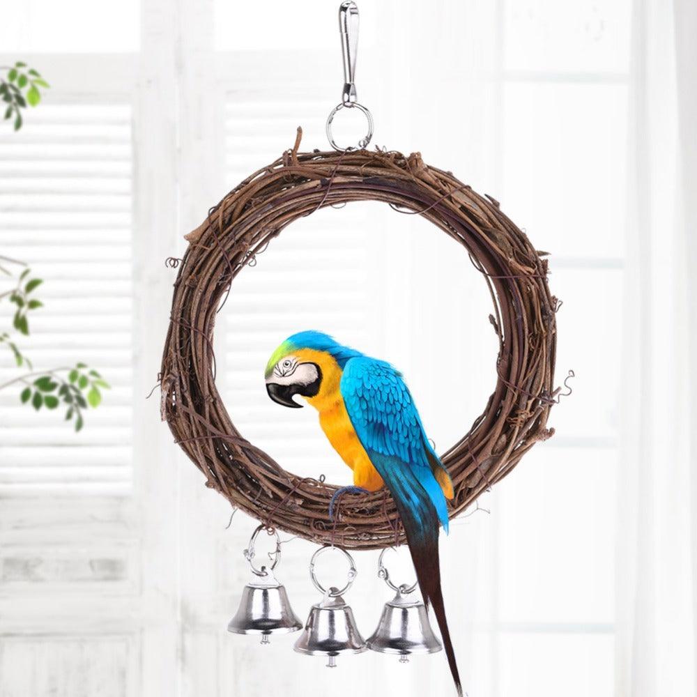 Swinging Rattan Delight