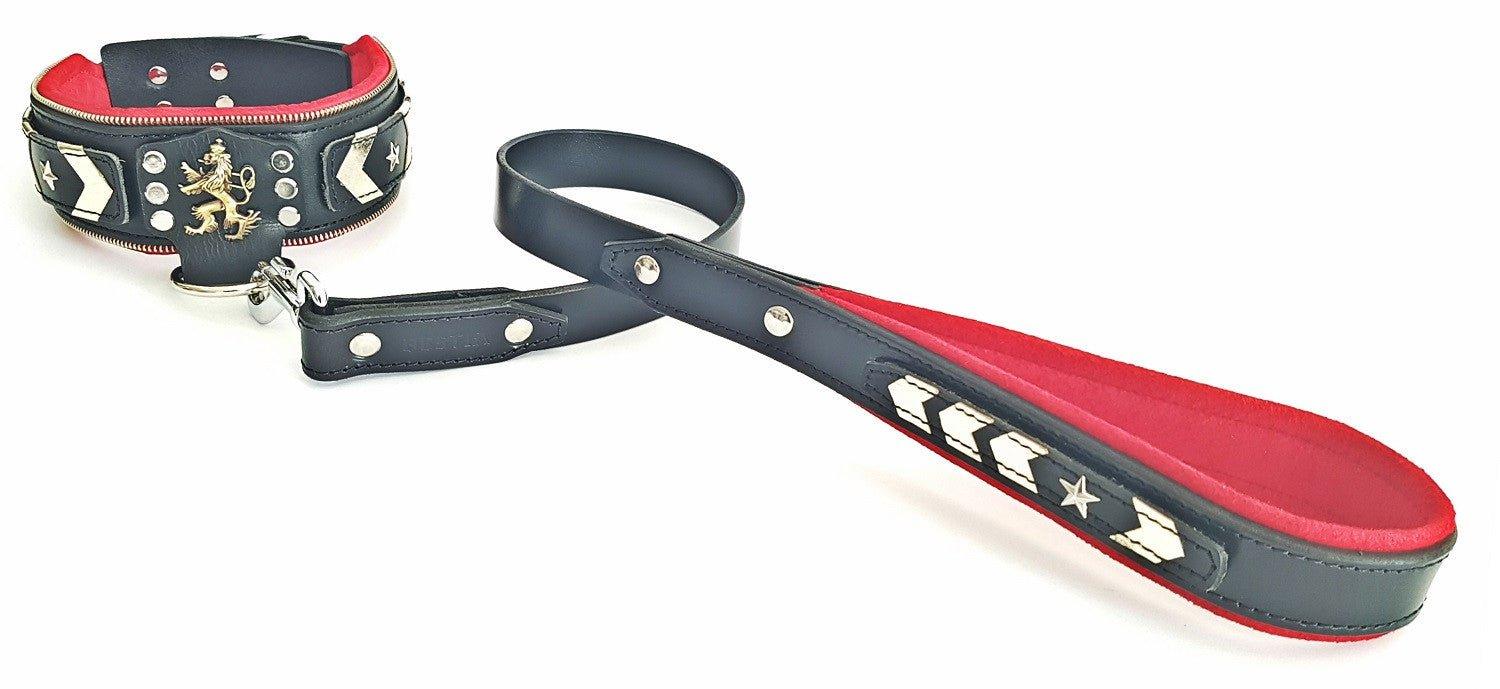 leather dog collar