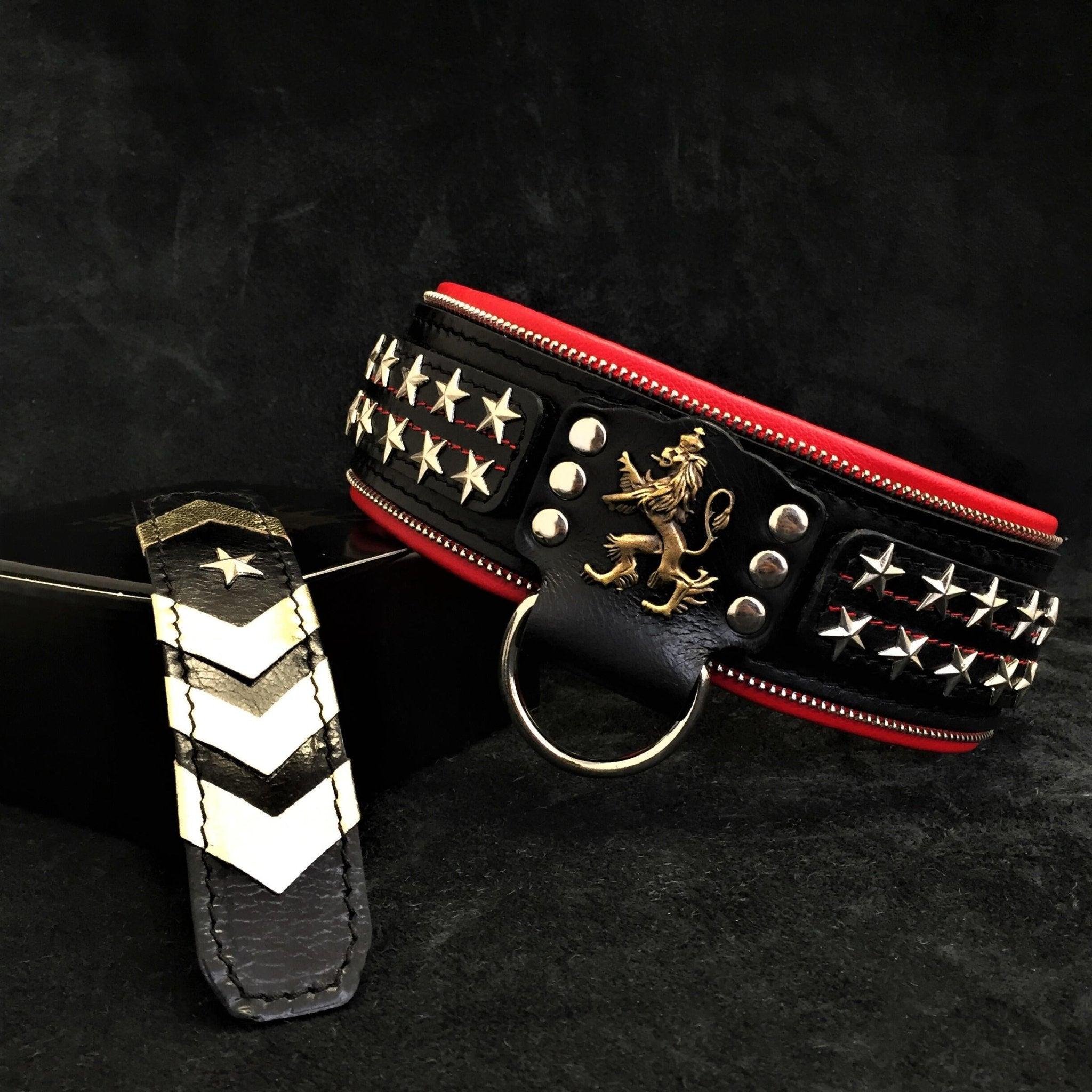 leather dog collar