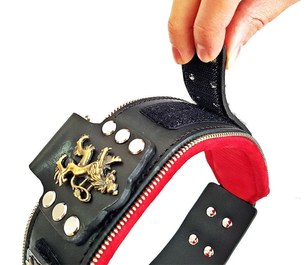 leather dog collar
