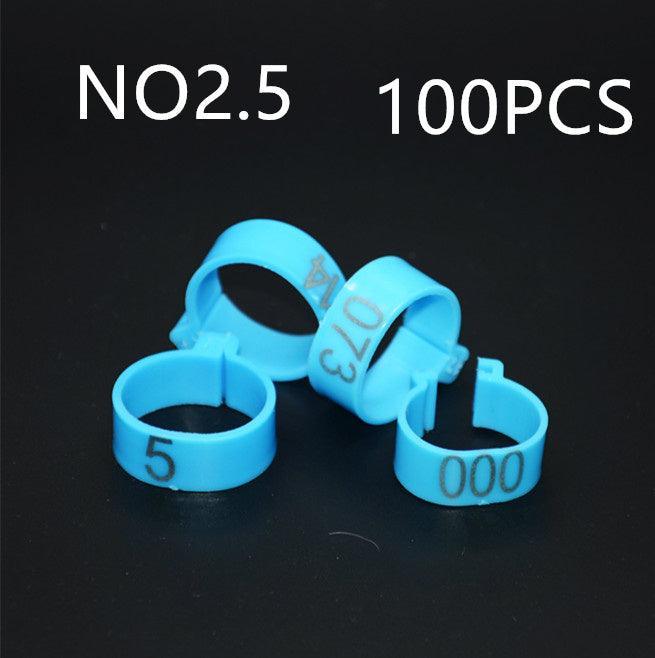 100 Pcs Poultry Pedal Rings
